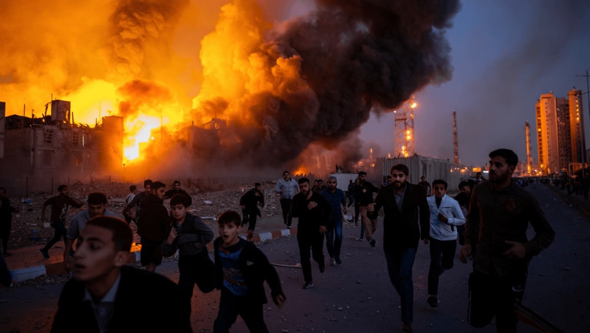 Israel hits Tehran with airstrikes on Persian New Year as war jolts energy markets