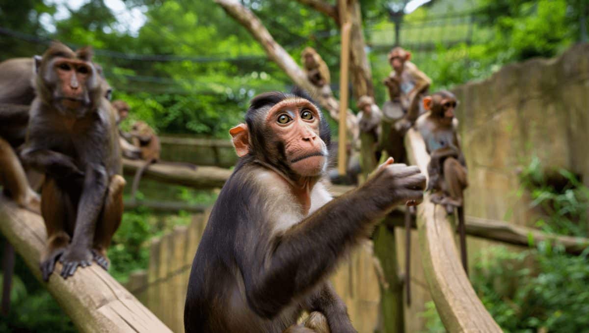 Punch the monkey, viral star, experiences dramatic breakthrough among zoo mates