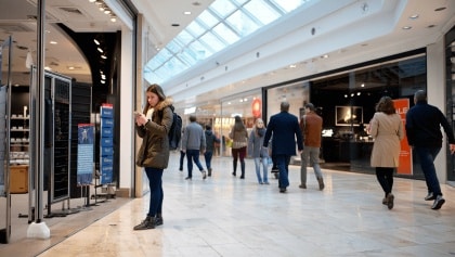 Retail sales fall modestly in January as American consumers pull back on spending