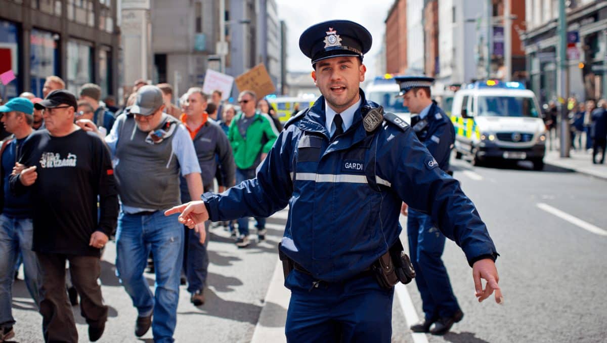 Police remove fuel protesters from Dublin center as disruption over soaring costs continues