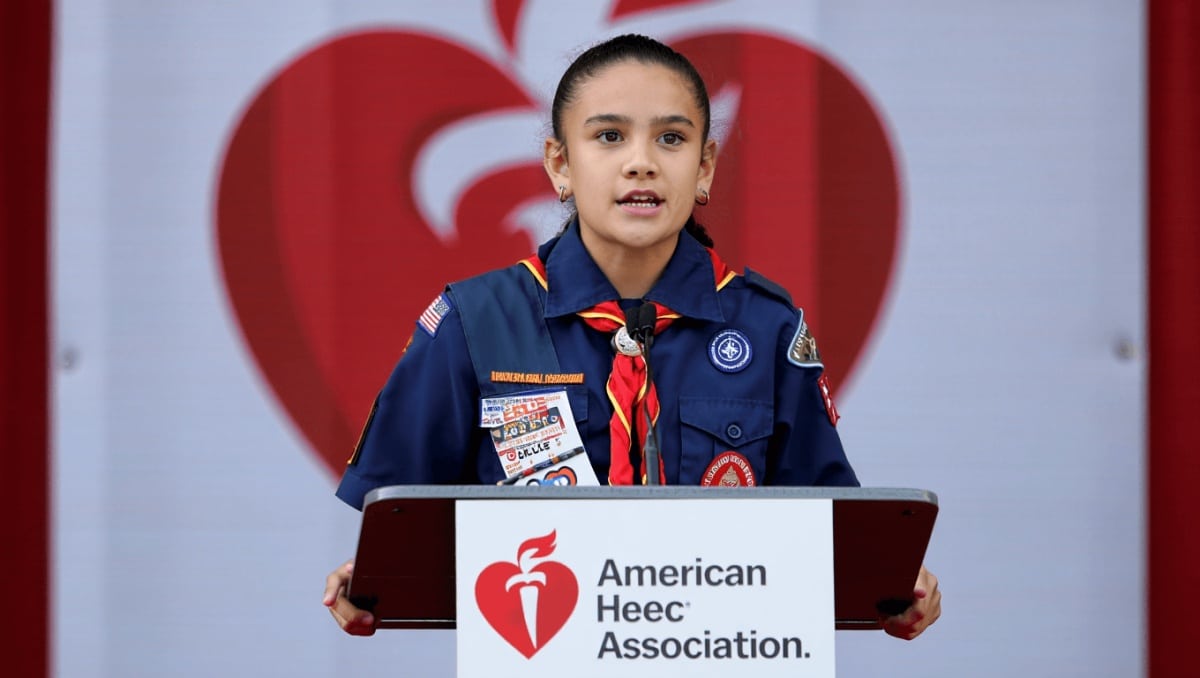 Eagle Scout raising funds for American Heart Association