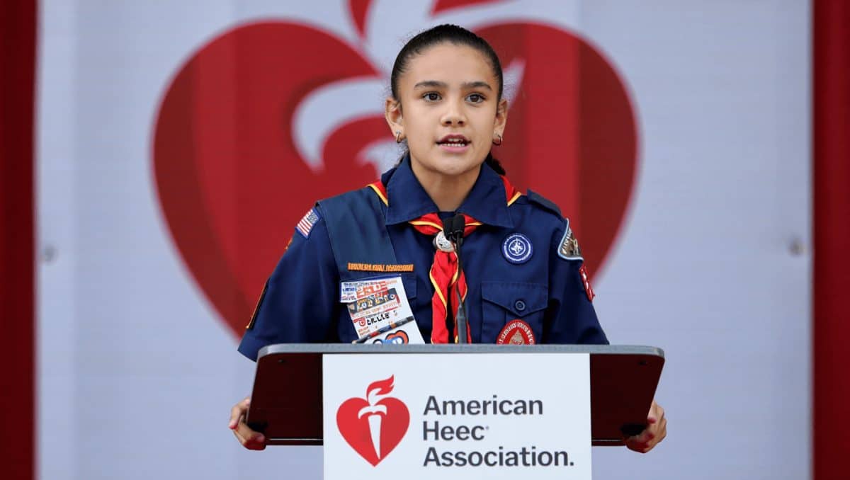 Eagle Scout raising funds for American Heart Association