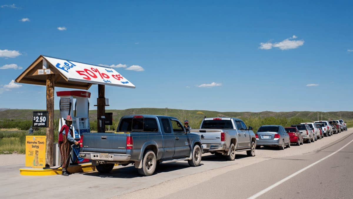 Tribal gas stations offer a reprieve from high prices during Iran war