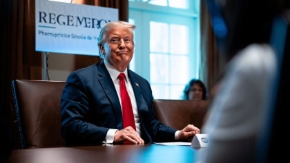 Trump announces pricing deal with drug company Regeneron