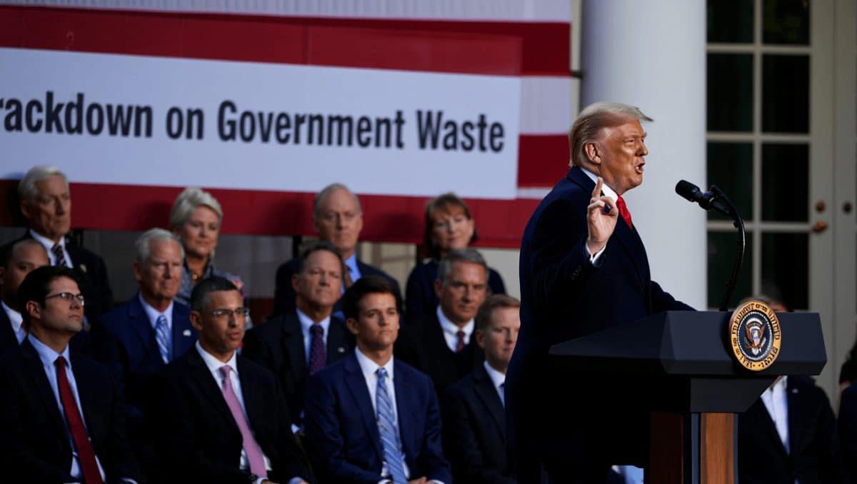 Trump launches anti-fraud task force to tackle government waste