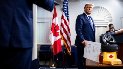 Trump imposes 50% tariffs on Canadian goods, citing disputes over autos, alcohol and cheese