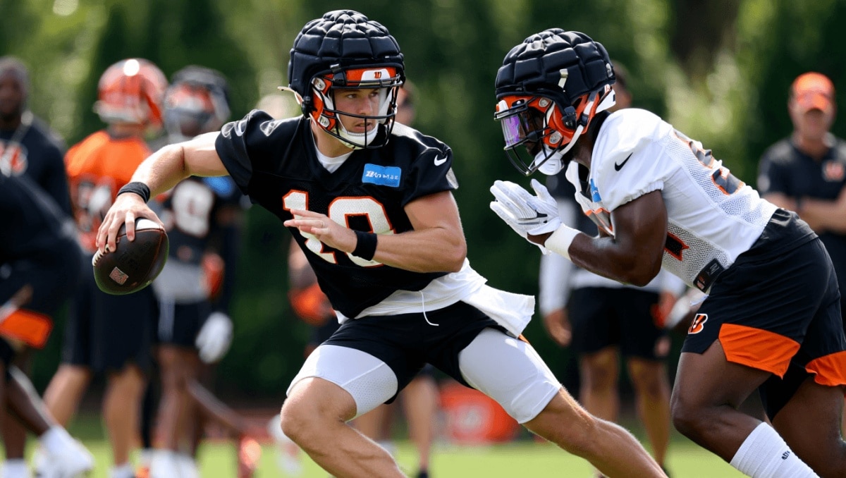 Joe Burrow, Ja’Marr Chase and Bengals Bring Intensity to Training Camp