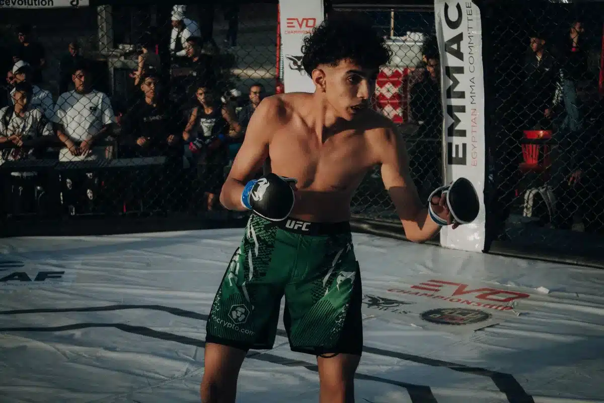 Fighter reflecting on a difficult loss in the Octagon